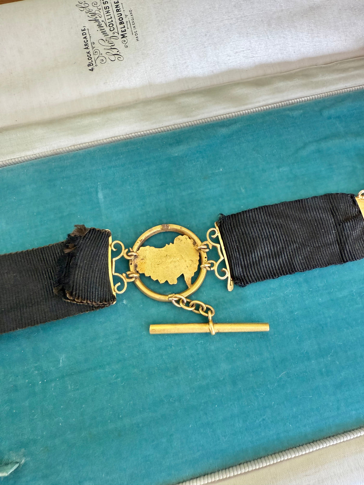 Antique Ribbon Fob | Australian 9ct Gold