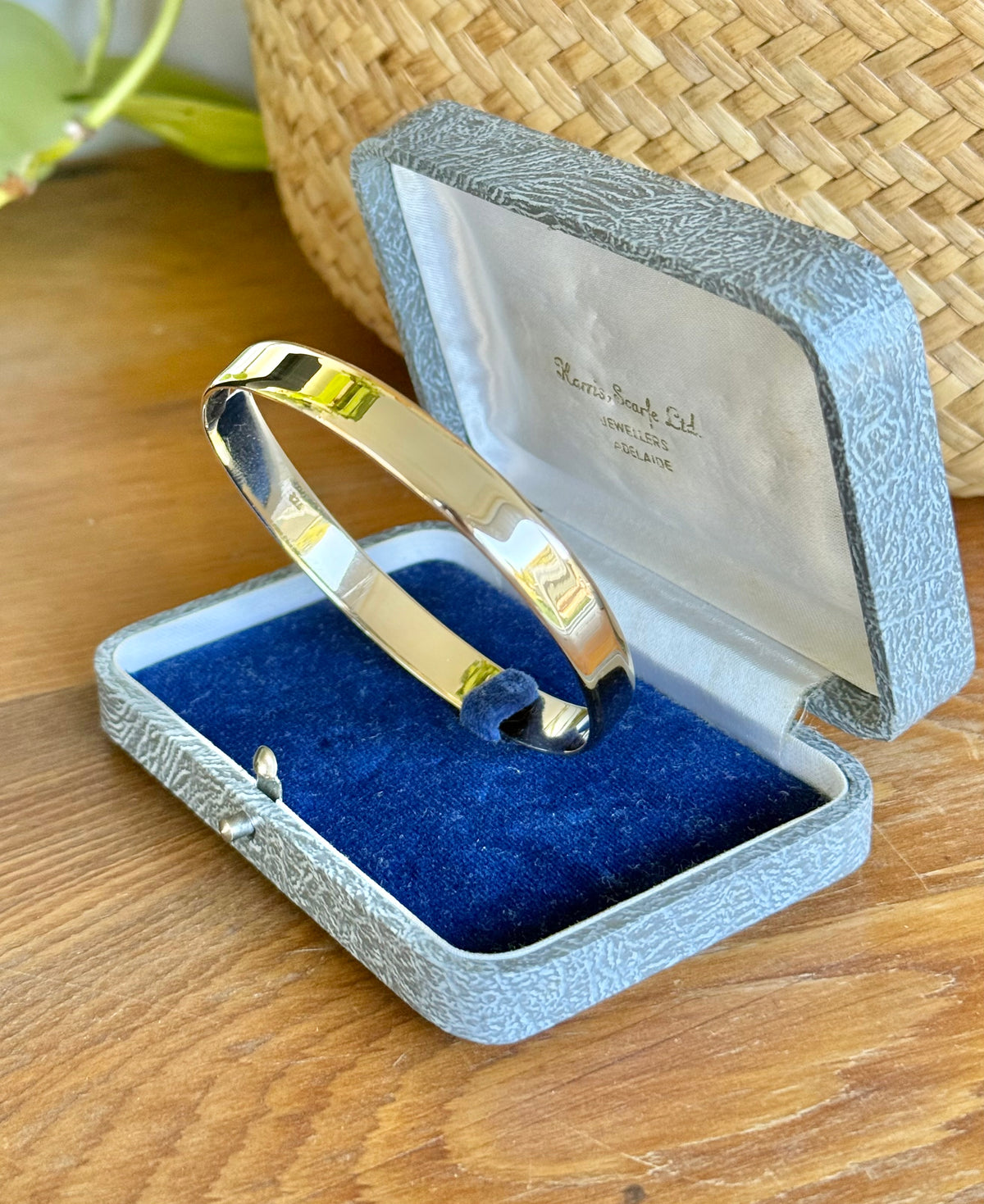 Elegant Solid 9ct Gold Bangle | Substantial & Timeless