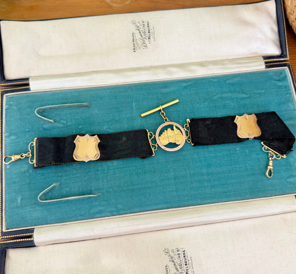 Antique Ribbon Fob | Australian 9ct Gold
