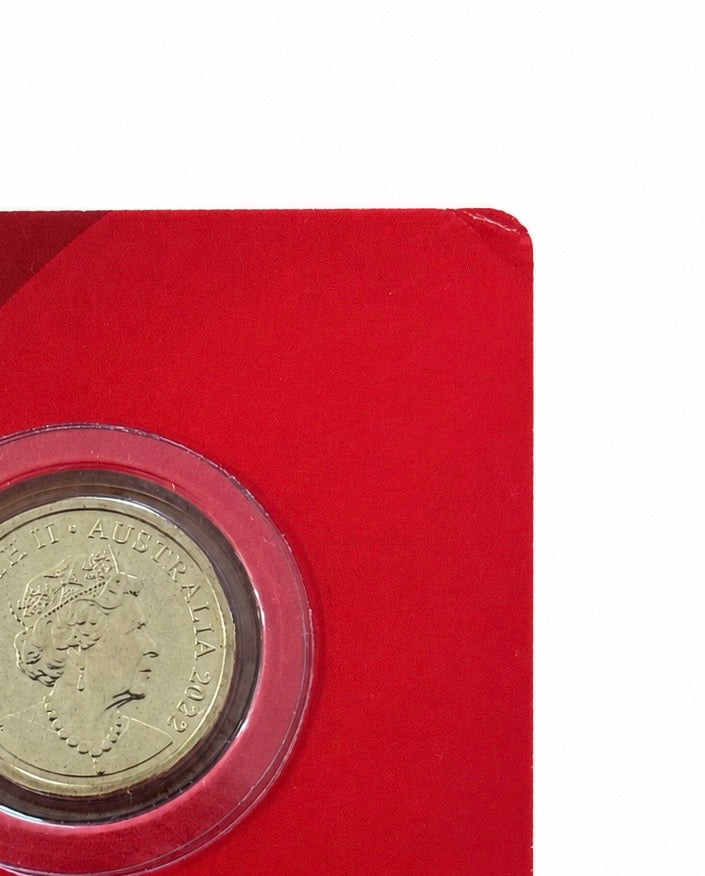2022 Red Poppy Remembrance Day 'C' Mintmark $2 Coin on Card | Royal Australian Mint