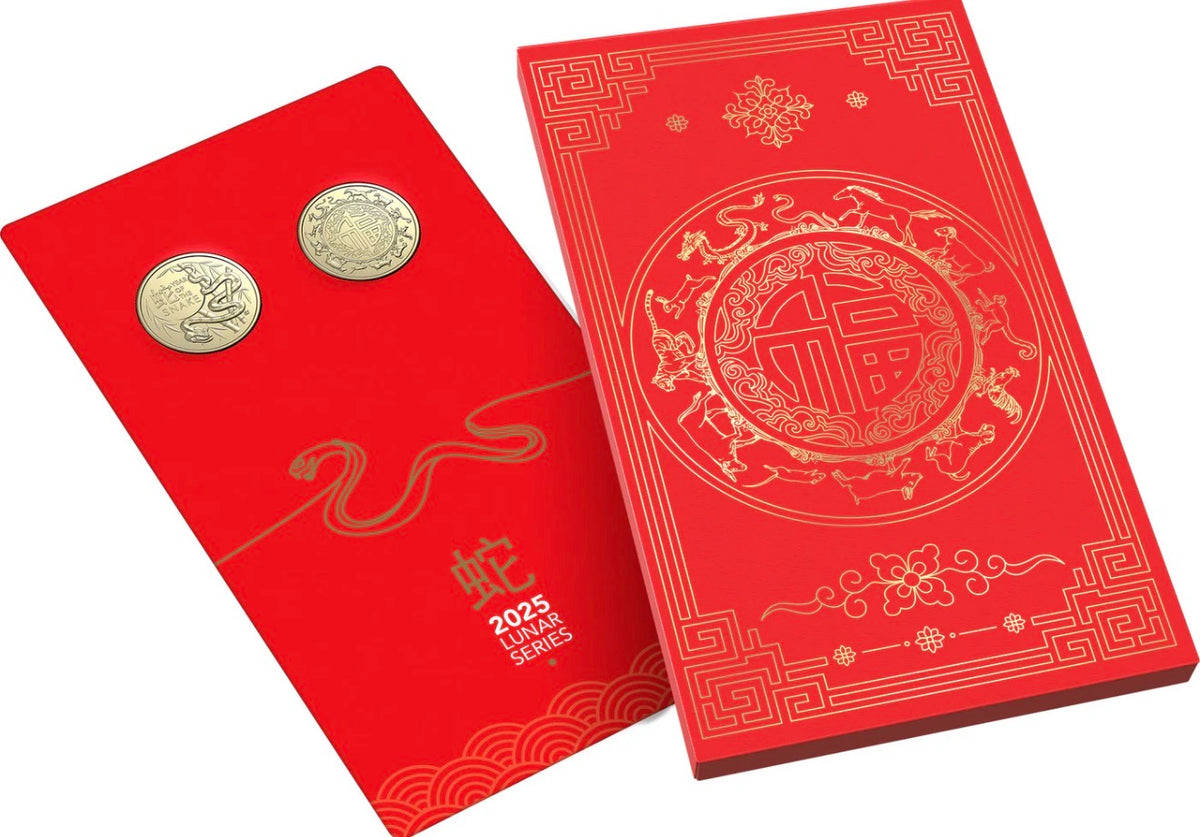 2025 Year of the Snake Two Coin Set | Royal Australian Mint